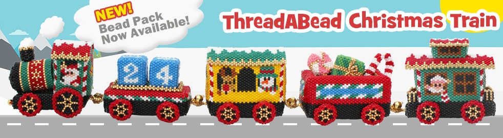 Christmas Train Bead Component Pack