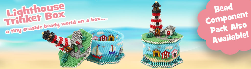 ThreadABead Lighthouse Trinket Box Bead Pattern