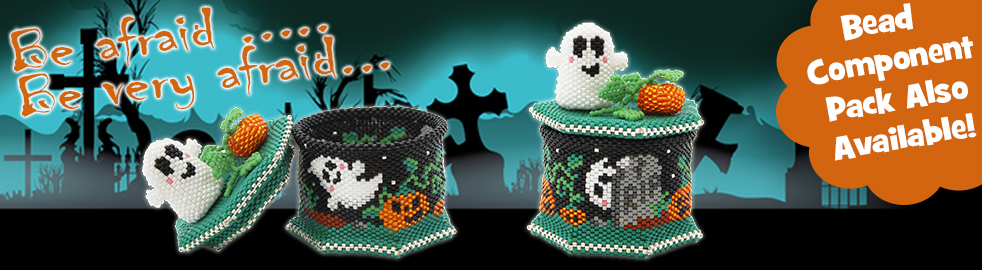 Haunted Halloween Ghost Trinket Box