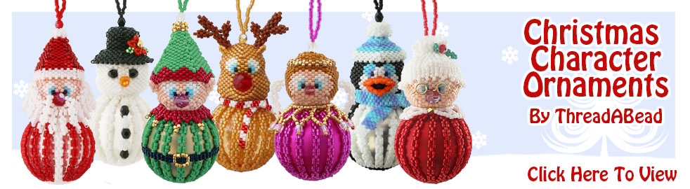 Mrs Claus Bauble Ornament Bead Pattern